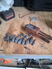 lead weights and casting mold