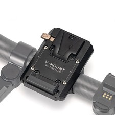 Tilta V-Mount Battery Plate Compatible with Ring Grip for DJI RS2, RS4, Black