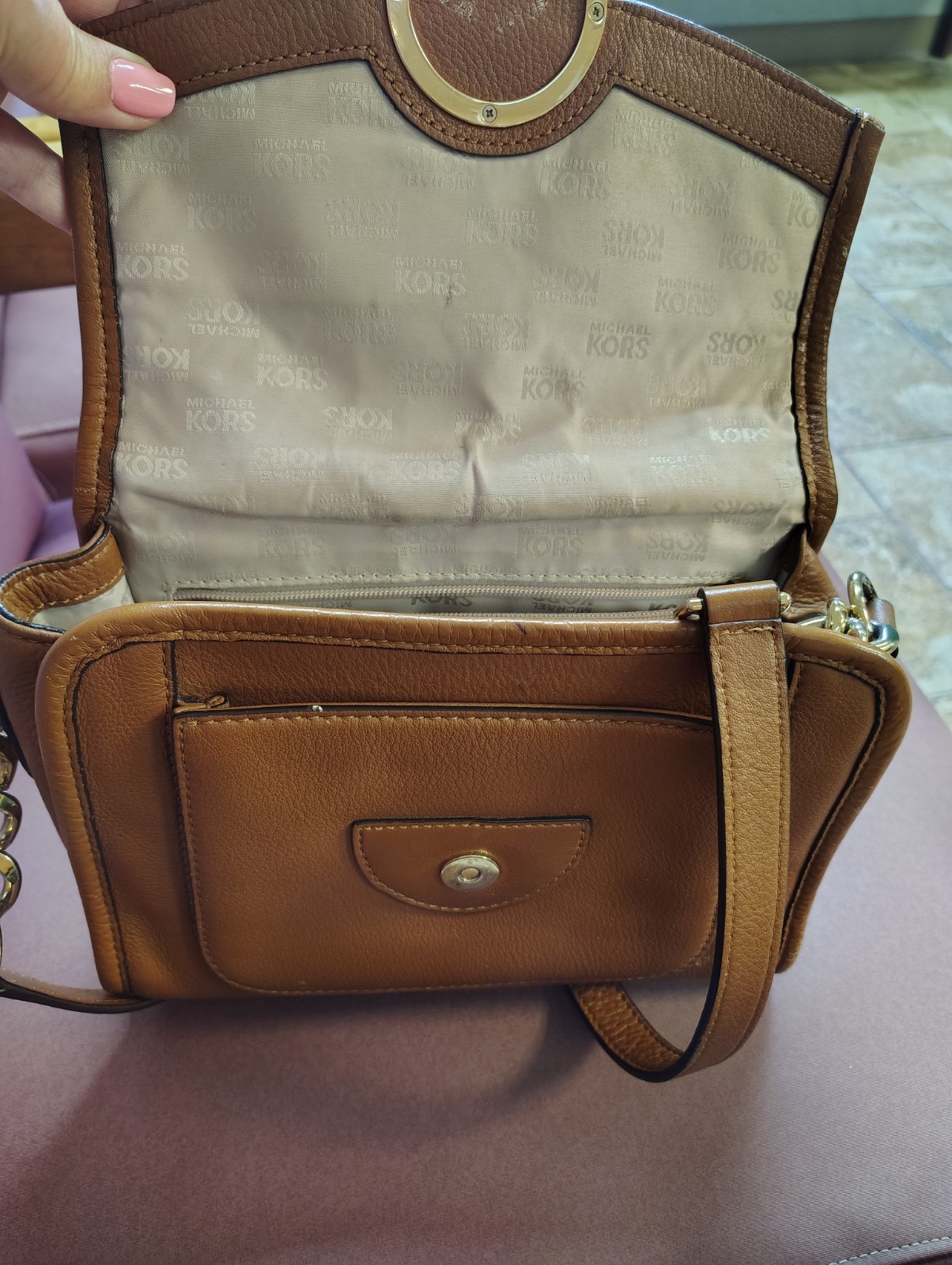michael kors crossbody bag authentic - image 4