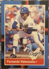 Fernando Valenzuela - 1987 Dodgers - 53 1987 Donruss