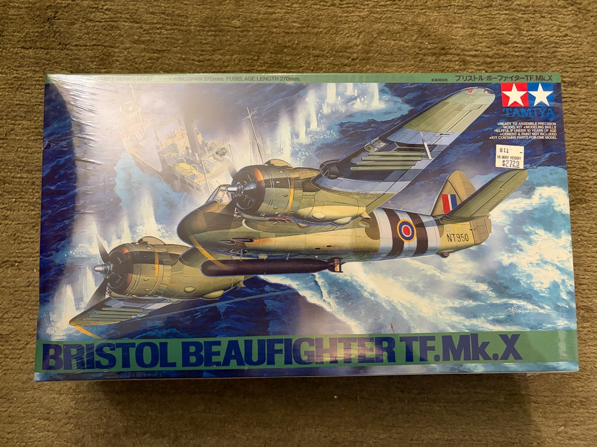 1/48 Tamiya Bristol Beaufighter TF.Mk.X British WWII NEW SEALED | eBay