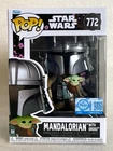 Funko Pop! Star Wars Impressions - Mandalorian with Grogu #772