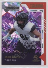 2021 Alumination NIL Collegiate Edition Holo-Lux Purple 5/15 Josh Whyle 9pa