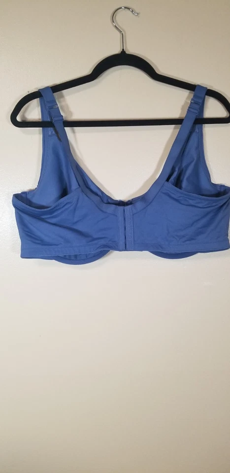 Sujetador Lane Bryant Cacique para mujer 44F cubierto sin forro cobertura completa azul Foto 3 de 3