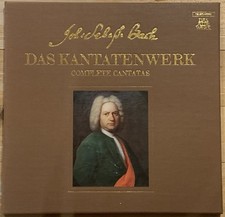 Bach Complete Cantatas Vol.1 HARNONCOURT Telefunken 2LP Box SKW 1 w/ Score EX/NM