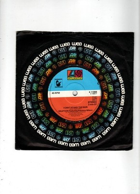 ERUPTION & PRECIOUS WILSON I CAN'T STAND THE RAIN.UK ORIG 1978 SOUL/FUNK 7''. EX+