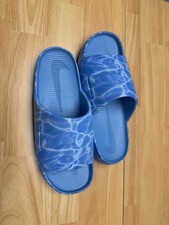 Nike Blue Water Print Mens Lightweight Slide ...