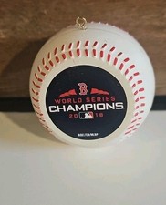 BOSTON RED SOX 2018 World Series Champion Baseball Christmas Ornament