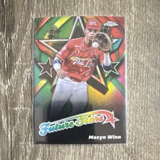Topps 2025 Chrome Future Stars Masyn Winn FS-14 St. Louis Cardinals Baseball