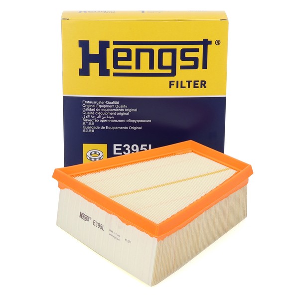 Hengst E395L Luftfilter FüR Seat Cordoba Ibiza Skoda Fabia Roomster VW FOX Polo-image