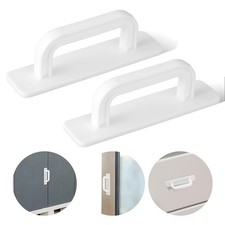 Adhesive Cabinet Handles 2 Pack Peel and Stick No Drill Cabinet Pulls