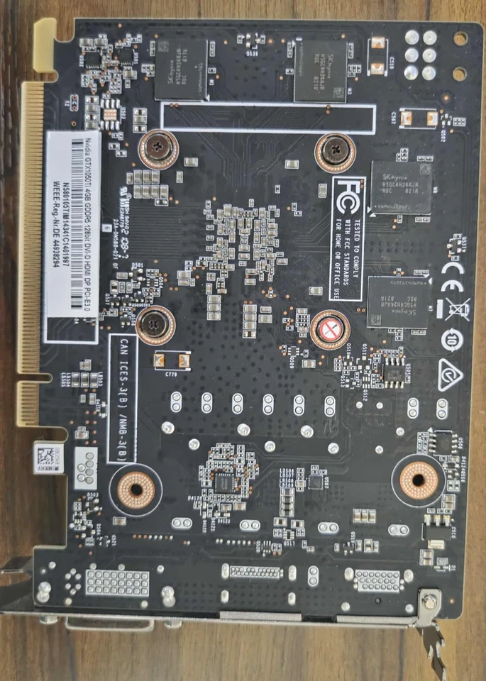 Nvidia GTX 1050 Ti 4GB GDDR5 Graphics Card GV-N105TD5-4GD - Image 2 of 2