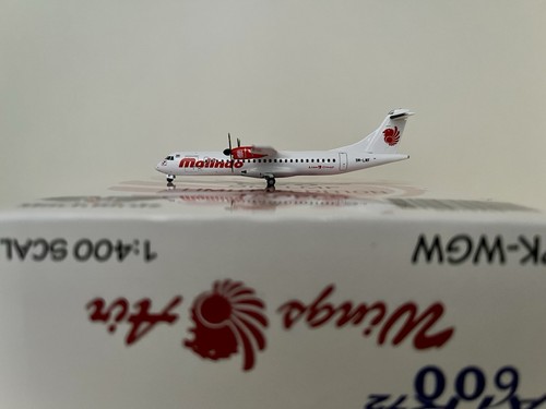 JC Wings 1:400 Malindo Air ATR-72