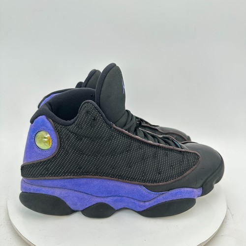Nike Air Jordan 13 Retro Men Size 9.5 414571-040 Black Hyper Royal Training Shoe - Picture 4 of 11