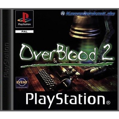 PS1 / Sony Playstation 1 Spiel - OverBlood 2 nur CDs