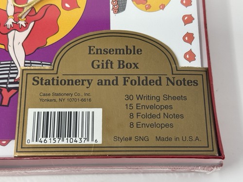 Betty Boop Stationary Note Cards Writing Paper Sheets Envelopes Gift Box Set NIB - Picture 5 of 12