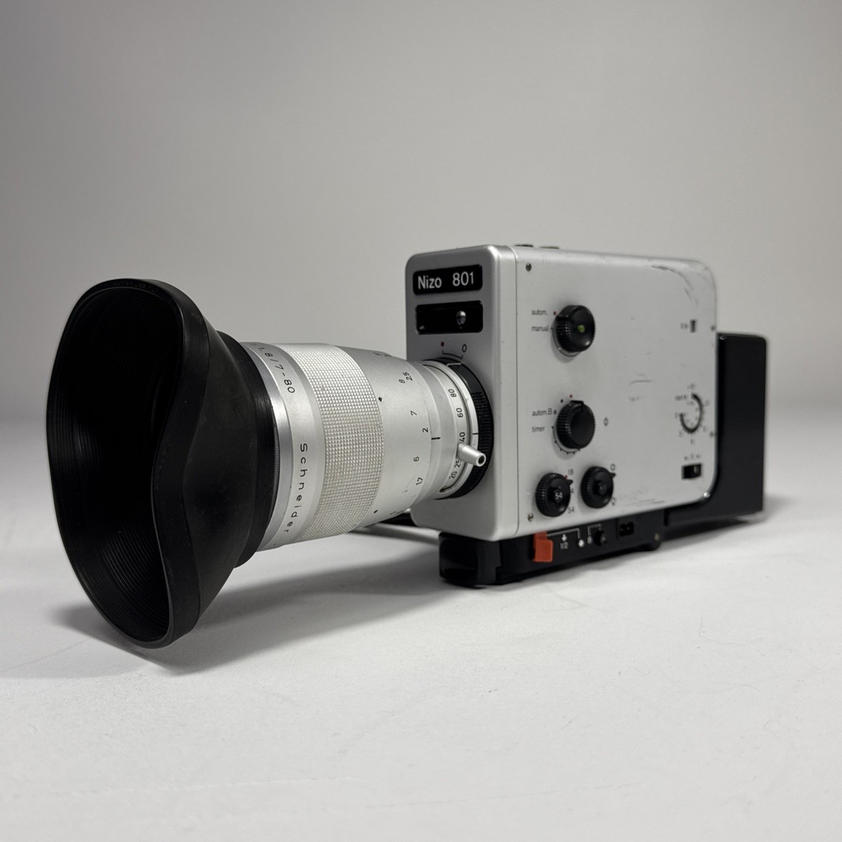Braun Nizo 801 Macro Super 8 Camera - Working Electronics