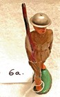Barclay Antique Lead Toy Soldier, Soldier on Parade, Shoulder Arms, L/Stride #6a — photo 3