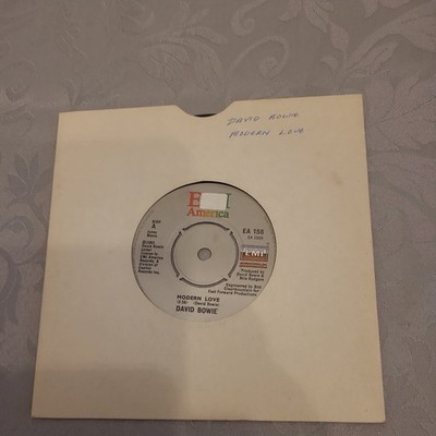 David Bowie Modern Love (plus live version) 7'' Vinyl Record 