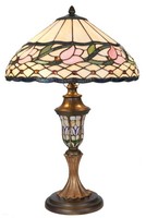Tiffany Stehlampe Tischlampe Ø 40*60 Cm E27/Max 2*60W Clayre & Eef 5LL-5774