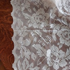Ivory Sheer Lace Panels-3 panels 38"x 78"