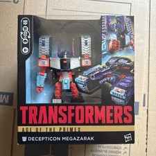 Transformers Generations Age of the Primes Leader Megazarak In Hand