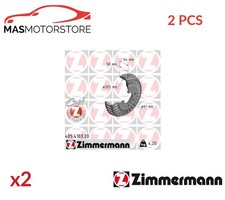 BREMSTROMMEL HINTEN ZIMMERMANN 405410320 2PCS P FÜR SMART FORTWO
