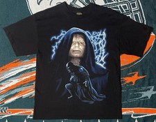 Vintage 1997 Star Wars Emperor Palpatine Darth Vader Shirt Large Lucas Films 90s