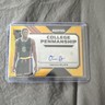Panini Prizm Draft Picks Gold Prizm Omaha Biliew Auto RC /10 Iowa State