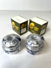 2X YST CORP. PROFESSIONAL  CHROME BICYCLE BOTTOM BRACKET SET BB-621 NOS