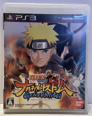 PS3 : NARUTO SHIPPUDEN ULTIMATE NINJA STORM GENERATION ! CIB Japan Import US Sel