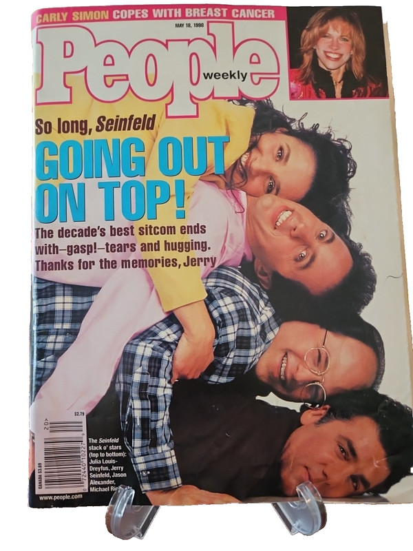 People Weekly Magazine May 18, 1998 Vol. 49 No. 19 - So Long, Seinfeld