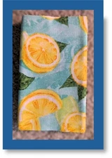 Zest in Show – Lemon Love on Breezy Blue! 🩵 Celebrate the sweet side of sewing