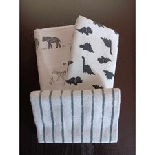 Black and White Receiving Blankets