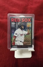 2021 TOPPS 1986 CHROME BLACK MOJO 86C-19 DAVID ORTIZ BIG PAPI #006 of 199!