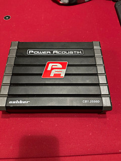 Power Acoustik Caliber CB1.2500D Mono Car Audio Amplifier 2500W RMS