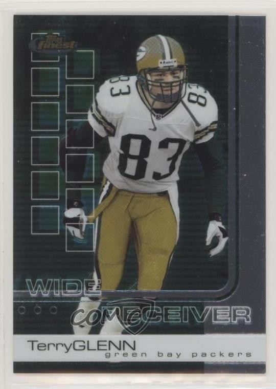 2002 Topps Finest Terry Glenn #18 1u6