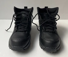 Nike Youth LTR (GS) Boys Size 5.5Y Manoa Black Leather Snow Hiking Boots w/ box