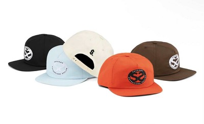 NEW w/ TAGS SUPREME Double S Box Logo 5-PANEL HAT OS SS22 Snapback