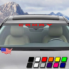 Windshield Vinyl Decal Stickers For Camry Toyota L Le Se Xle Xse Trd Windshield Vinyl Decal Stickers For Camry Toyota L Le Se Xle Xse Trd