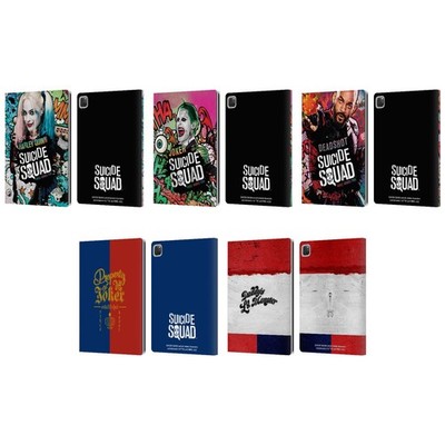 OFFICIAL SUICIDE SQUAD 2016 GRAPHICS LEATHER BOOK WALLET CASE FOR APPLE iPAD