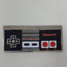 Vintage 2003 NES Nintendo Black and Red Controller BELT BUCKLE