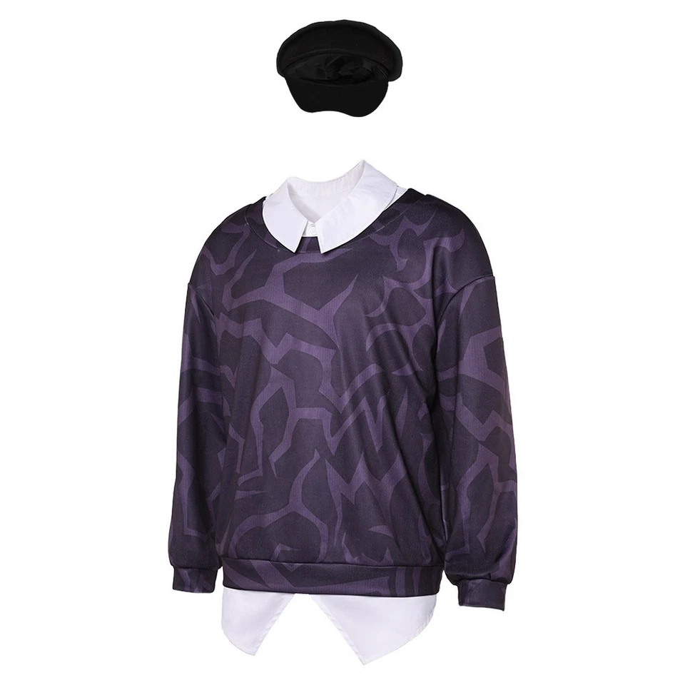 K-P:DH Korean Superstar Saja Boys Baby Cosplay Costume Halloween Hat Shirt Coat - Image 4 of 4