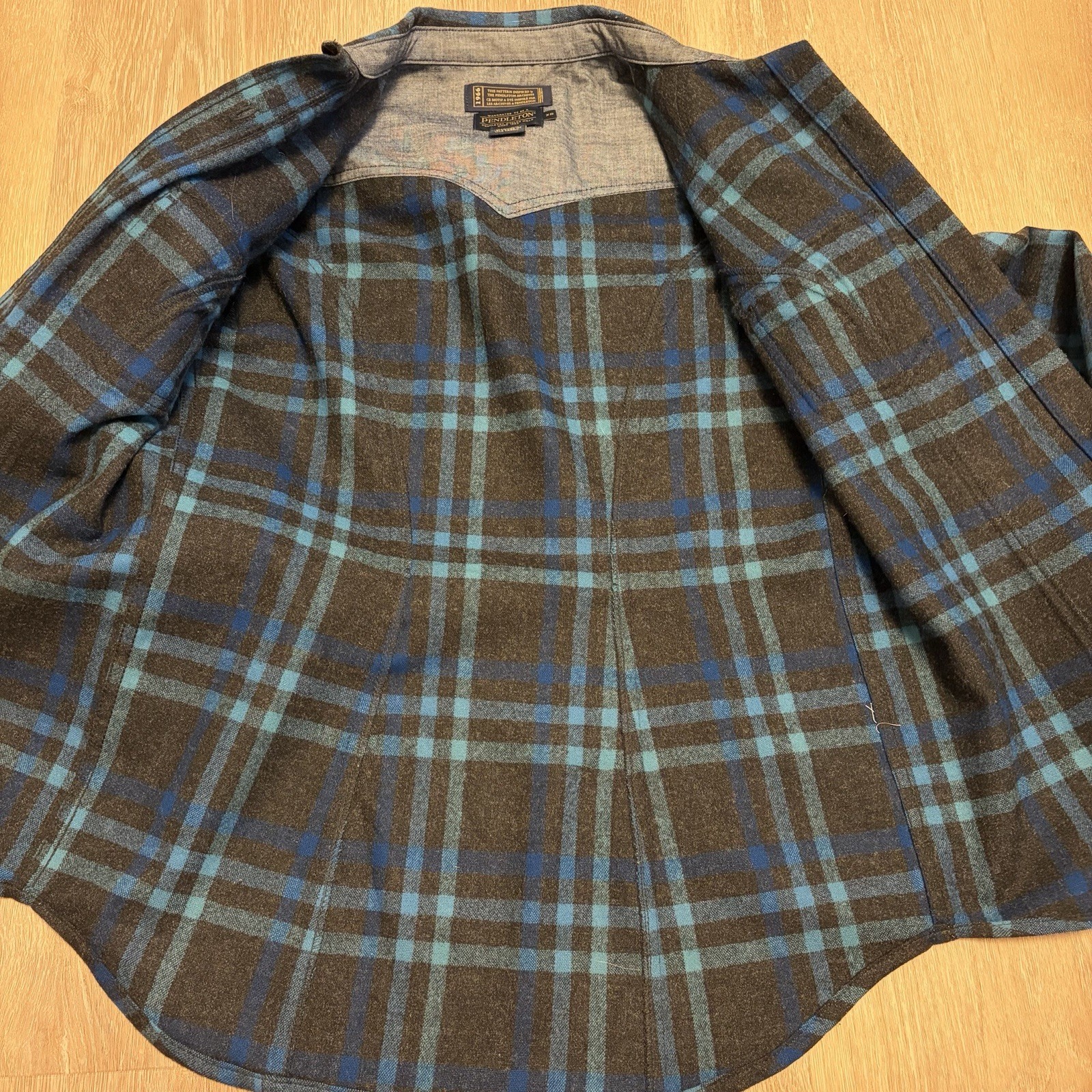 1966 Pendleton Throwback Wool Button Up Women’s S… - image 5