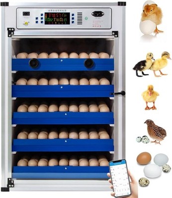 Vollautomatische Brutmaschine 340 Eier Inkubator Brutautomat WIFI Egg Incubator