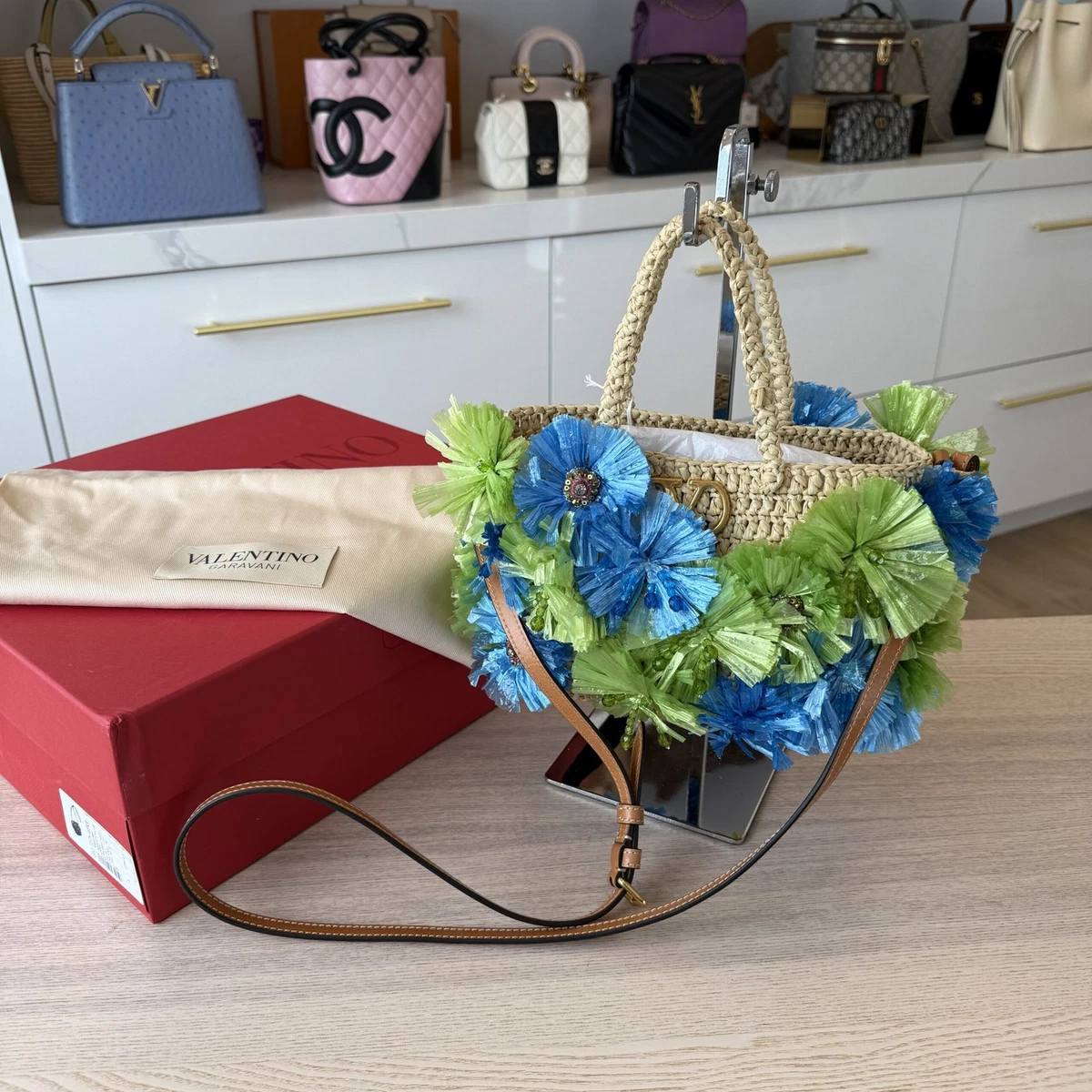 Valentino Tote Floral Bags & Handbags for Women for sale | eBay