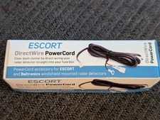 Escort Radar Direct Wire Radar Detector Power Cord New Oem
