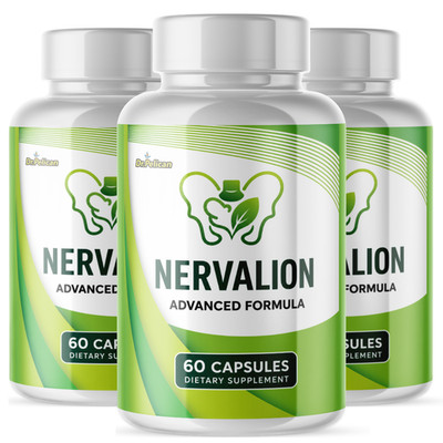 Nervalion- Brain Support- 3 Bottles- 180 Capsules