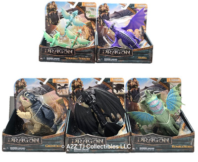 How to Train Your Dragon Figures Terrible Terrors Toothless Skrill Gronckle +