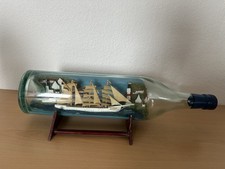 Großes Buddelschiff Segelschiff Gorch Fock in Flasche 50cm maritime